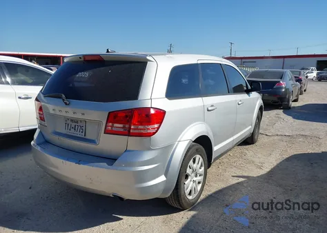 2014 Dodge Journey Se z USA, uszkodzony, nr VIN 3C4PDCAB6ET263723
